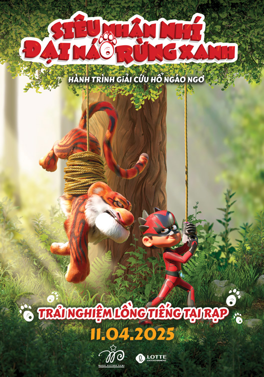 siêu nhân nhí đại náo rừng xanh